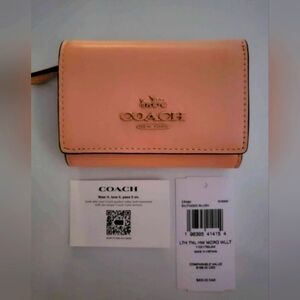 Coach Peach Wallet